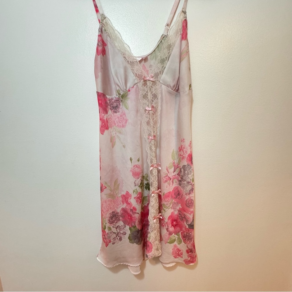 Soft Floral & Lace Slip